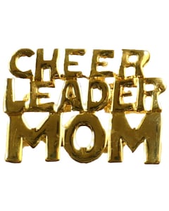 Cheerleader Mom Cutout Cheerleading Pin - 1475