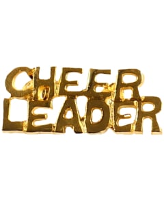 Cheerleader Cutout Cheerleading Pin - 1476