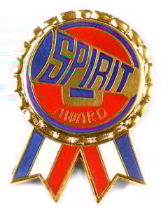 Spirit Award Cheerleading Pin - 1499