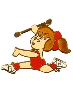 Baton Twirler Pin - 1551