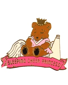 Sleeping Cutie Cheer Bear Pin - 1691