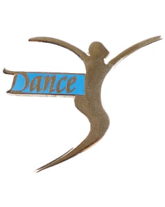 Stylized Dance Pin - 1823