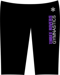 Three Rivers Gymnastics Custom Gymnastics Capri Leggings