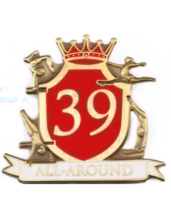 39 All Around Gymnastics Pin - 1914