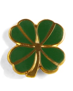 Good Luck 4 Leaf Clover Gymnastics Pin - 21