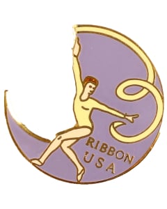 Rhythmic Gymnastics Ribbon Event Pin - 976