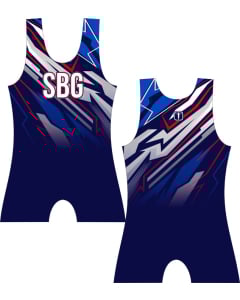 Sara Beth's Boys All American Gymnastics Singlet - Red/White/Blue