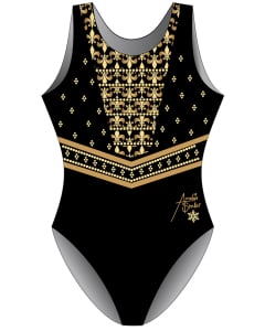 Amelia Moneymaker Signature Gymnastics Leotard - Front