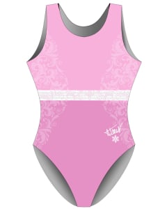 Athena Jones Signature Gymnastics Leotard close up - front