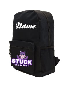 Stuck Gymnastics Personalized Backpack with Gymnast's Name