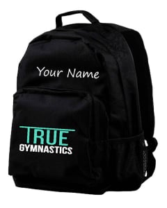True Gymnastics Backpack with Gymnast's Name