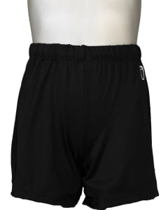 Black Men's Gymnastics Shorts - Longer-Cut