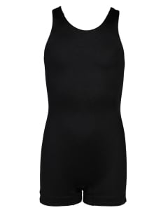 Basic Men's Gymnastics Singlet - Black
