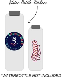 Bounce Back | Water Bottle Stickers