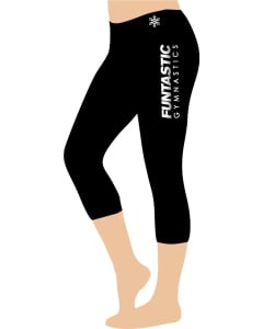 Funtastic Custom Gymnastics Capri Leggings - Capri Pants