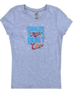 Chalky Hair Don't Care Gymnastics T-shirt | Gymnastics Shirt | Gymnast Shirt