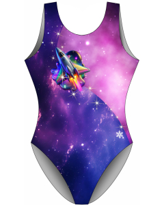 Colville KIPS Rocket Ship Leotard - Front - Purple