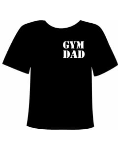 El Paso Gymnastics Gym Dad Gymnastics Shirt | Gymnastics T-shirt - Front