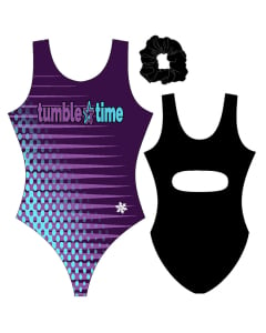 Tumble Time CA Dotted Sublimated Leotard