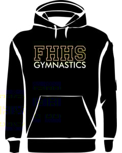 Franklin High School Gymnastics Sweatshirt - Black