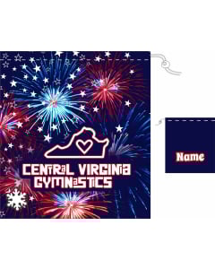 Central Virginia Firework Gymnastics Grip Bag