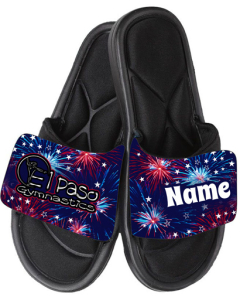 El Paso Fireworks Gymnastics Sandals - Black