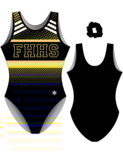 Franklin High School | Retro Gymnastics Leotard