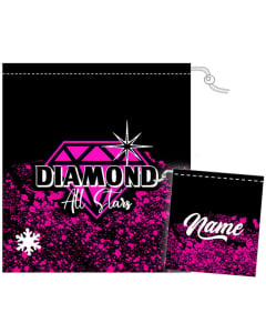 Diamond All Stars Personalized Splatter Grip Bag