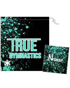 True Gymnastics Splash Grip Bag with Gymnast's Name