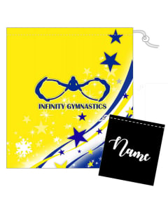 Infinity Gymnastics Stars Sublimated Grip Bag