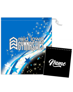 Mid Iowa Stars Grip Bag with Gymnast's Name