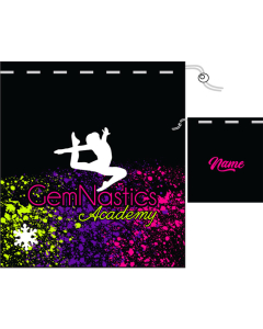 GemNastics Academy Splatter Sublimated Grip Bag