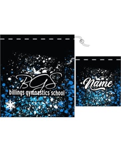 Billings Gymnastics Splatter Custom Sublimated Grip Bag