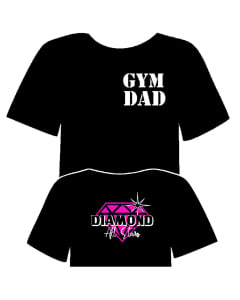 Diamond All Stars Gym Dad T-Shirt