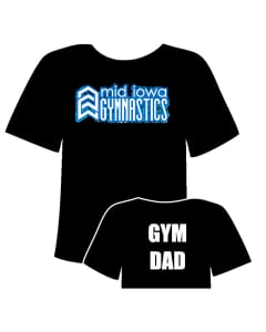 Mid Iowa Gym Dad T-Shirt