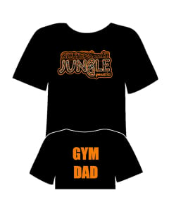 SOMERSault Jungle Gymnastics Gym Dad T-Shirt