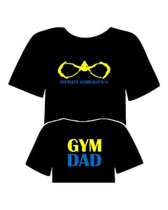 Infinity Gymnastics Gym Dad Shirt