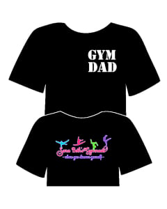 Sara Beth's Gymnast Gym Dad T-Shirt