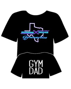 Extreme Texas Gym Dad Shirt