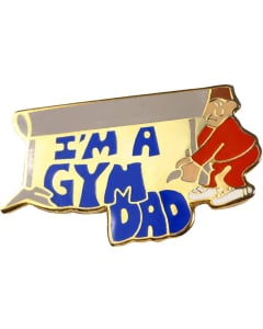 Gym Dad Gymnastics Pin - 178