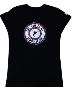 The Gym is my Happy Place - Gymnastics T-Shirt