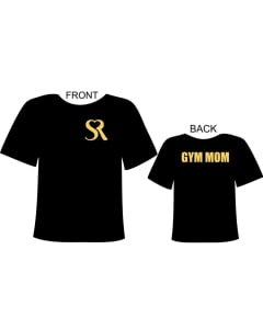 Santa Rosa Gymnastics Gym Mom Shirt - Black