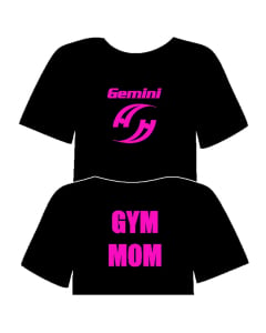 Gemini Gymnastics Gym Mom T-Shirt
