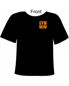 Pac West Gymnastics Gym Mom Shirt | Gymnastics T-shirt - Front