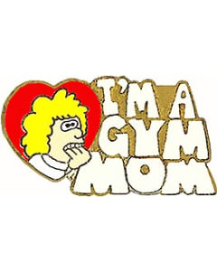 Gym Mom Gymnastics Pin