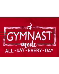 Gymnast Mode Sweatshirt - Red