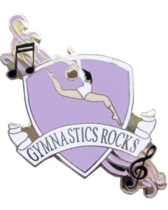 Gymnastics Rocks Gymnastics Pin - 1653