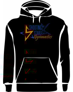 Shooting Starz Custom Gymnastics Sweatshirt - Black