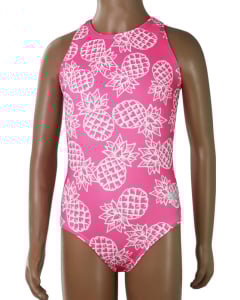 Pink Pineapple Gymnastics Leotard