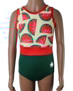 One in a Melon Gymnastics Leotard